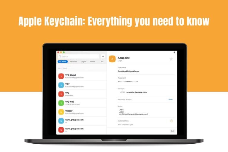 Apple Keychain: Everything you need to know